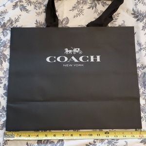 Coach shopping bag